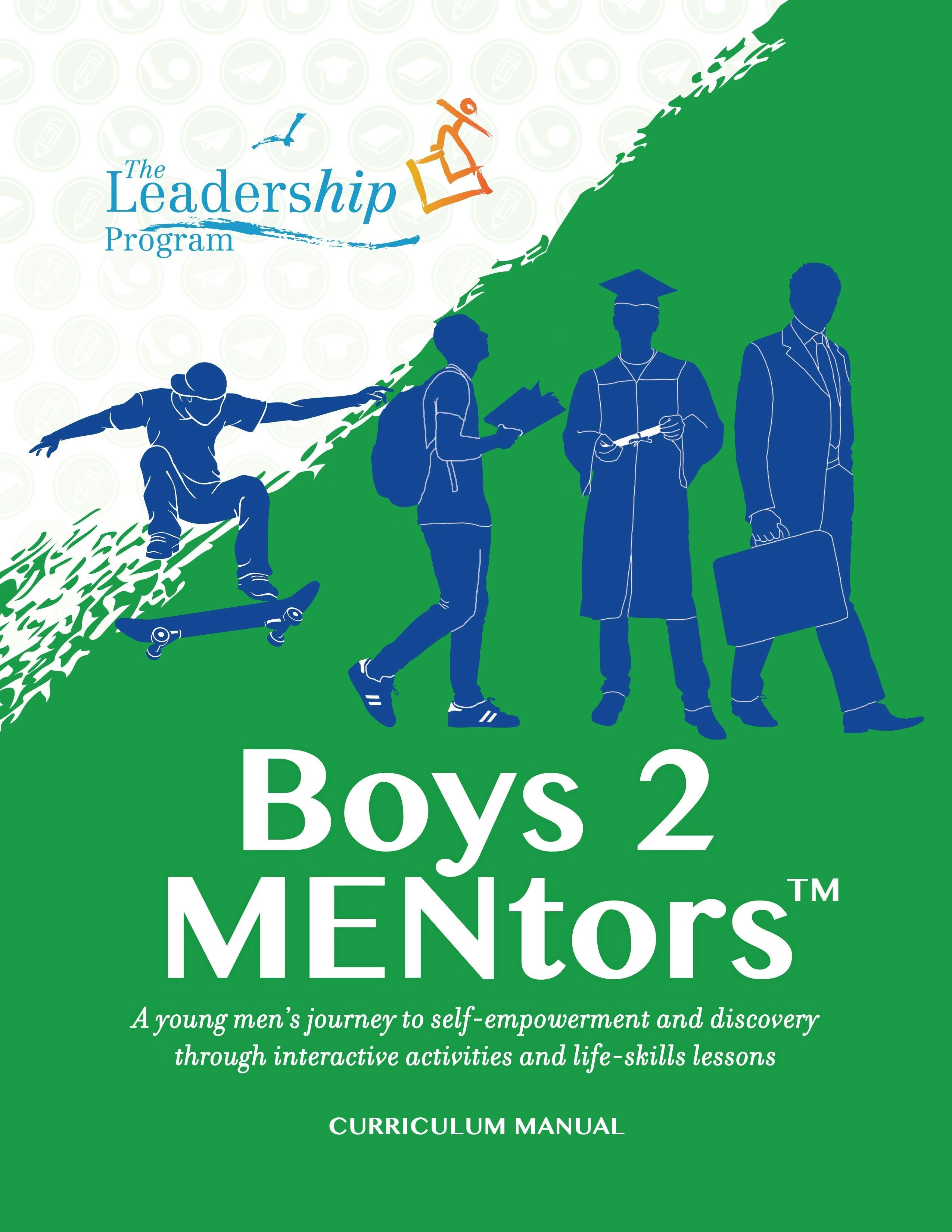 Cover image for Boys 2 MENtors Curriculum Manual, isbn: 9781959411055